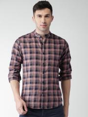 Harvard Multicoloured Regular Fit Checked Casual Shirt men