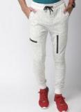 Harvard White & Grey Joggers Men