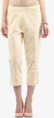 Haute 5 Beige Solid Capri women