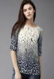 Here&now Off White Printed Blouse Women