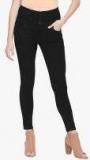 High Star Black High Rise Slim Fit Jeans Women