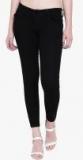 High Star Black Mid Rise Slim Fit Jeans women