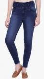 High Star Blue Slim Fit High Rise Jeans women