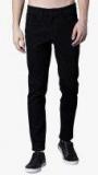 Highlander Black Slim Fit Mid Rise Clean Look Jeans Men