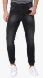 Highlander Black Washed Joggers Men