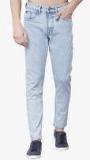 Highlander Blue Mid Rise Slim Fit Jeans Men