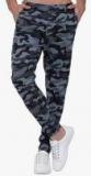 Highlander Grey Printed Joggers Men