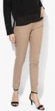 Honey By Pantaloons Beige Solid Slim Fit Chinos women