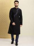 House Of Pataudi Embroidered Kurta Set Men