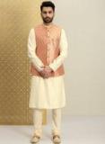 House Of Pataudi Printed Kurta With Churidar Men