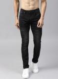 Hrx By Hrithik Roshan Black Skinny Fit Mid Rise Clean Look Stretchable Jeans Men