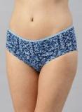 Hrx By Hrithik Roshan Blue Abstract Basic Brief Women