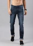 Hrx By Hrithik Roshan Blue Mid Rise Skinny Fit Jeans Men