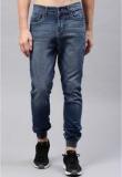 Hrx By Hrithik Roshan Blue Washed Mid Rise Slim Fit Jeans Men