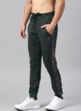 Hrx By Hrithik Roshan Charcoal Grey Printed Joggers Men