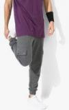 Hrx By Hrithik Roshan Charcoal Grey Solid Joggers Men