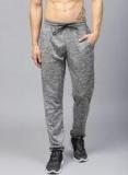 Hrx By Hrithik Roshan Grey Melange Solid Track Pants men