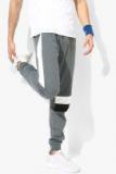 Hrx By Hrithik Roshan Grey Striped Joggers Men