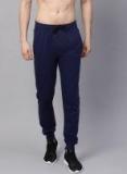 Hrx By Hrithik Roshan Navy Blue Lifestyle Slim Fit Joggers Men