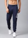 Hrx By Hrithik Roshan Navy Blue Printed Joggers Men