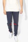 Hrx By Hrithik Roshan Navy Blue Slim Fit Track Pants Men