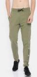 Hrx By Hrithik Roshan Olive Straight Fit Joggers Men