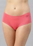 Hrx By Hrithik Roshan Peach Solid Bikini Brief Women