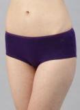 Hrx By Hrithik Roshan Purple Solid Hipster Brief Women