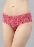 Hrx By Hrithik Roshan Red Abstract Basic Brief Women