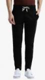 Hubberholme Black Solid Trackpant men