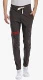 Hubberholme Charcoal Grey Solid Track Pants men