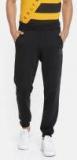 Hummel Black Solid Track Pants men