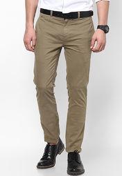 Incult Beige Colour Chinos men