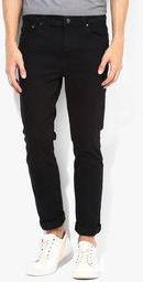 Incult Black Low Rise Skinny Fit Jeans Men