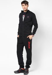 Incult Black Tracksuit Men