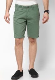 Incult Olive Color Shorts Men