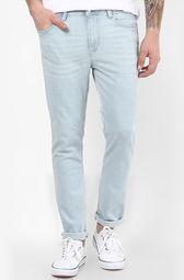 Incult Skinny Jeans In Blue Light Wash Men