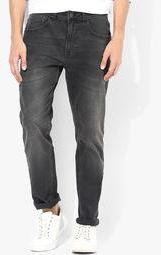 Incult Slim Jeans In Washed Dark Grey Men