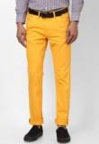 Incult Yellow Color Slim Fit Jeans Men