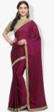 Inddus Magenta Embellished Saree Women