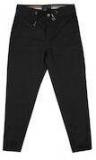 Indian Terrain Black Regular Fit Solid Joggers Boys