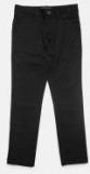 Indian Terrain Black Slim Fit Trouser Boys