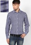 Indian Terrain Blue Casual Shirt Men