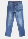 Indian Terrain Blue Regular Fit Mid Rise Clean Look Stretchable Jeans Boys