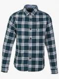 Indian Terrain Green Casual Shirt Boys