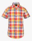 Indian Terrain Multicoloured Casual Shirt Boys