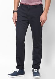 Indian Terrain Navy Blue Chinos Brooklyn Fit men