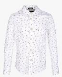 Indian Terrain White Casual Shirt Boys