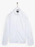 Indian Terrain White Regular Fit Casual Shirt Boys