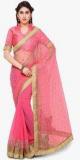 Indian Women By Bahubali Pink Embellished Saree women